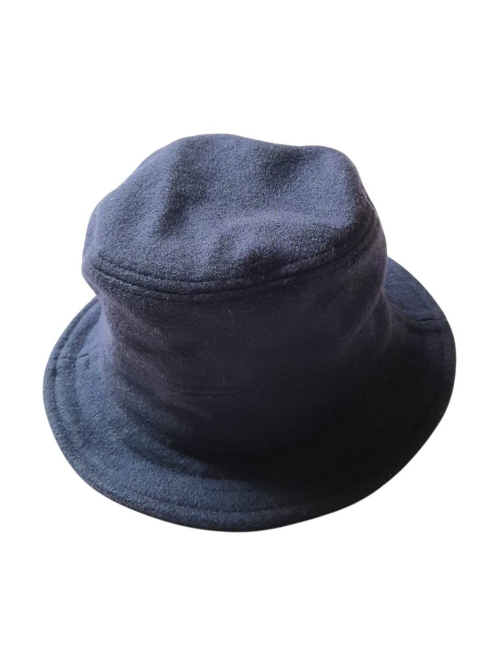 Brooks Brothers Navy Wool Blend Bucket Hat S/M